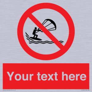 Custom No kite surfing